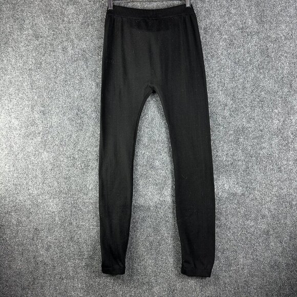 One Step Up Fleece Lined Leggings Womens Juniors XL Black Pullon Pant - Picture 5 of 8